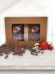 Karácsonyi kávé csomag  - Top Blend és Tüzijáték blend - díszdobozban