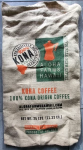 Hawaii Kona - Aloha farm - zsák