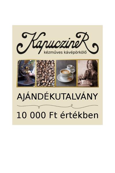 Ajándékutalvány - 10.000 Ft értékben
