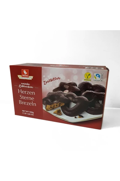 Weiss Mézeskalács - étcsokoládés - 500gramm